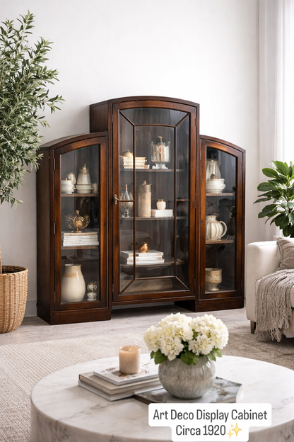 Art Deco Cabinet, Circa 1920 - 1940