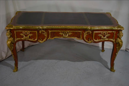 Louis XV style Gilt Bronze Mounted Desk