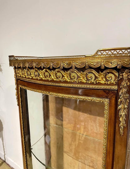 Louis XV Revival Gilt Vitrine