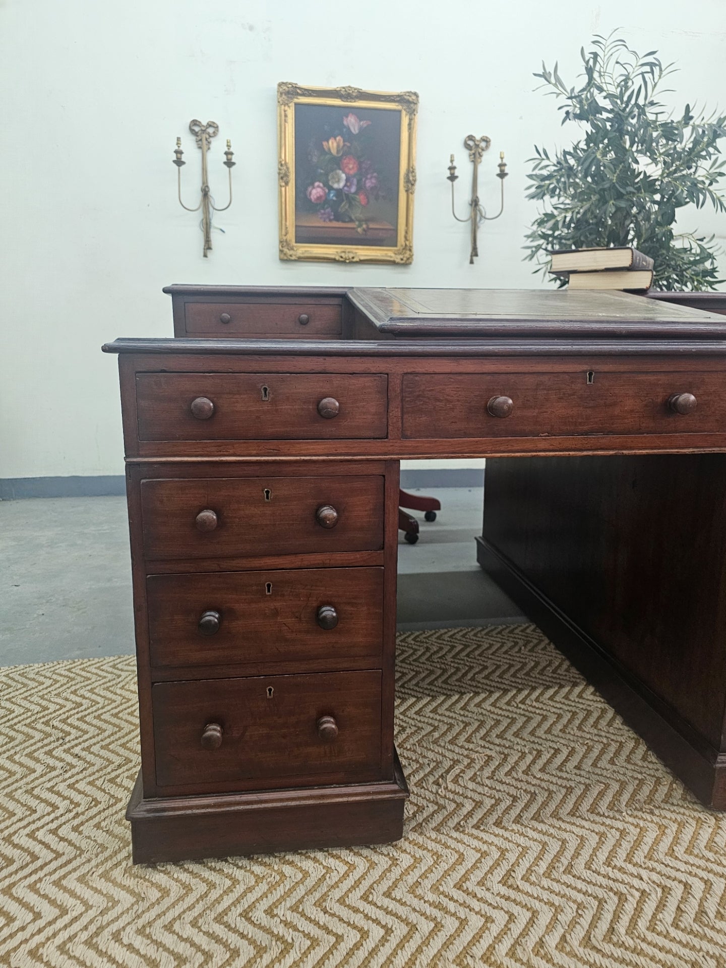 Mahogany Dickens Desk