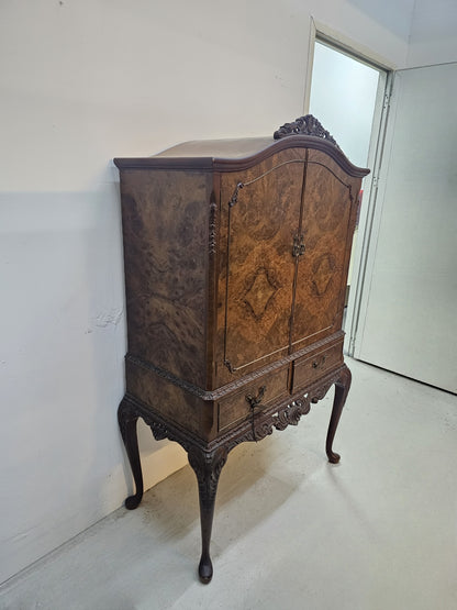 Burr Walnut Cabinet c. 1920 - 1930