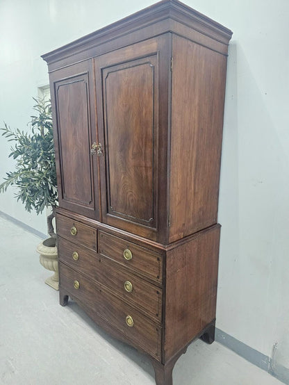 Antique Gerogian Style Mahogany Wardrobe