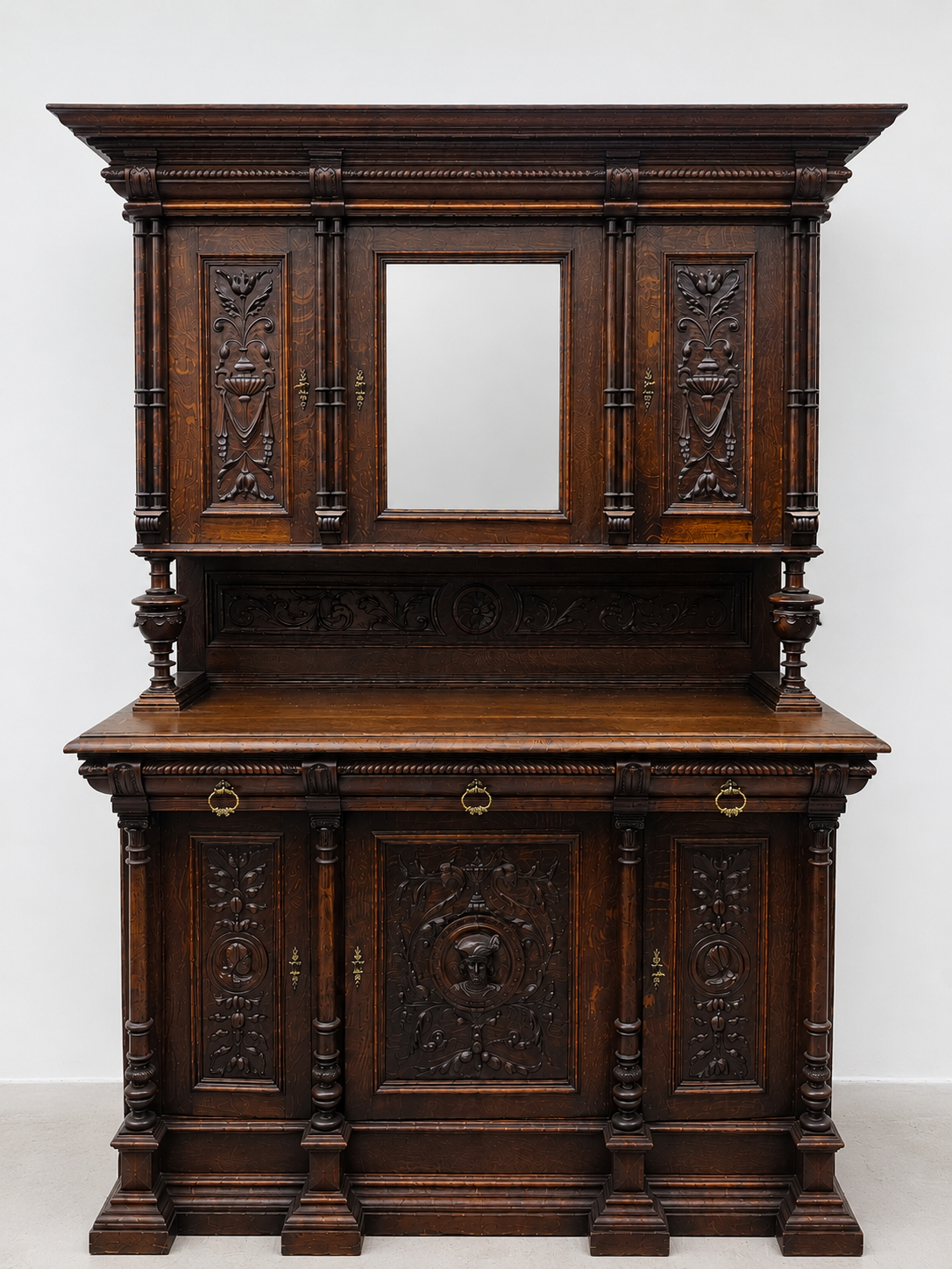 Renaissance Revival Buffet / Hutch, Circa 1890