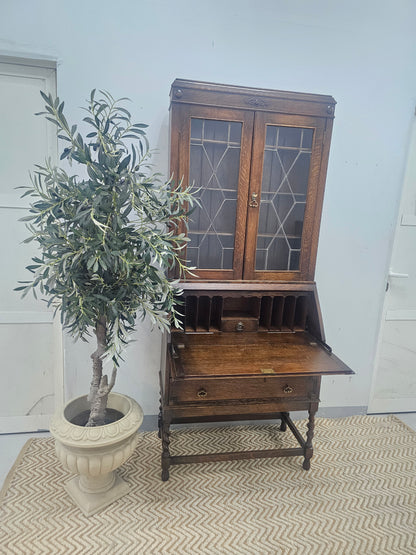 Edwardian Bureau Bookcase