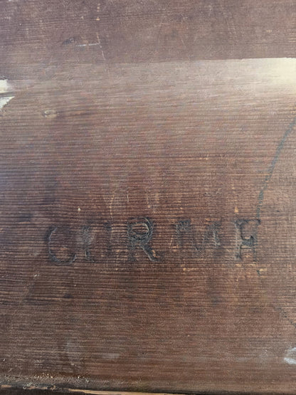 Mahogany Games Table, Circa 1890