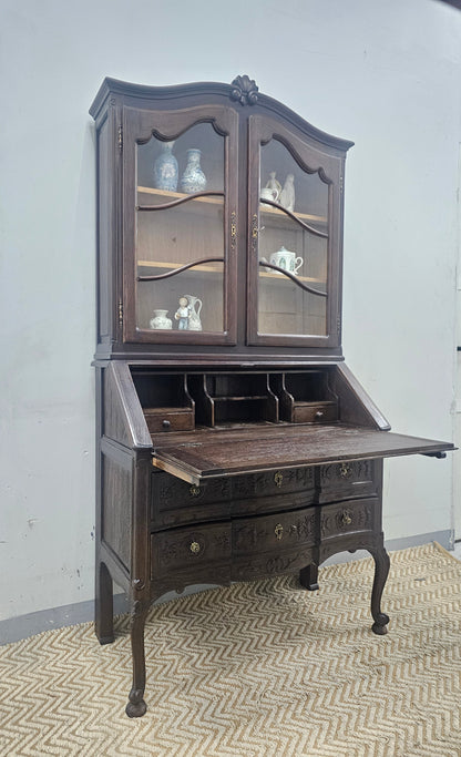 French Provincial Bureau Bookcase