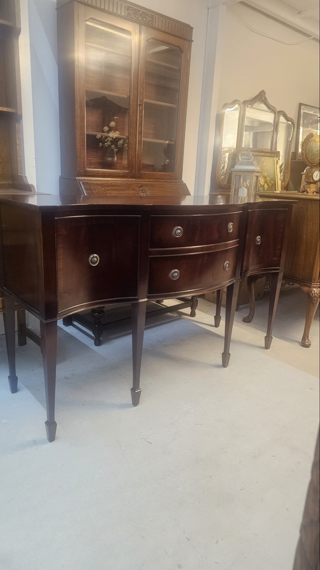 Mahogany Regency Style Sideboard