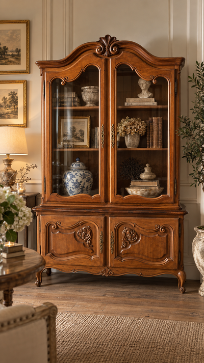 Louis XV Style Display Cabinet