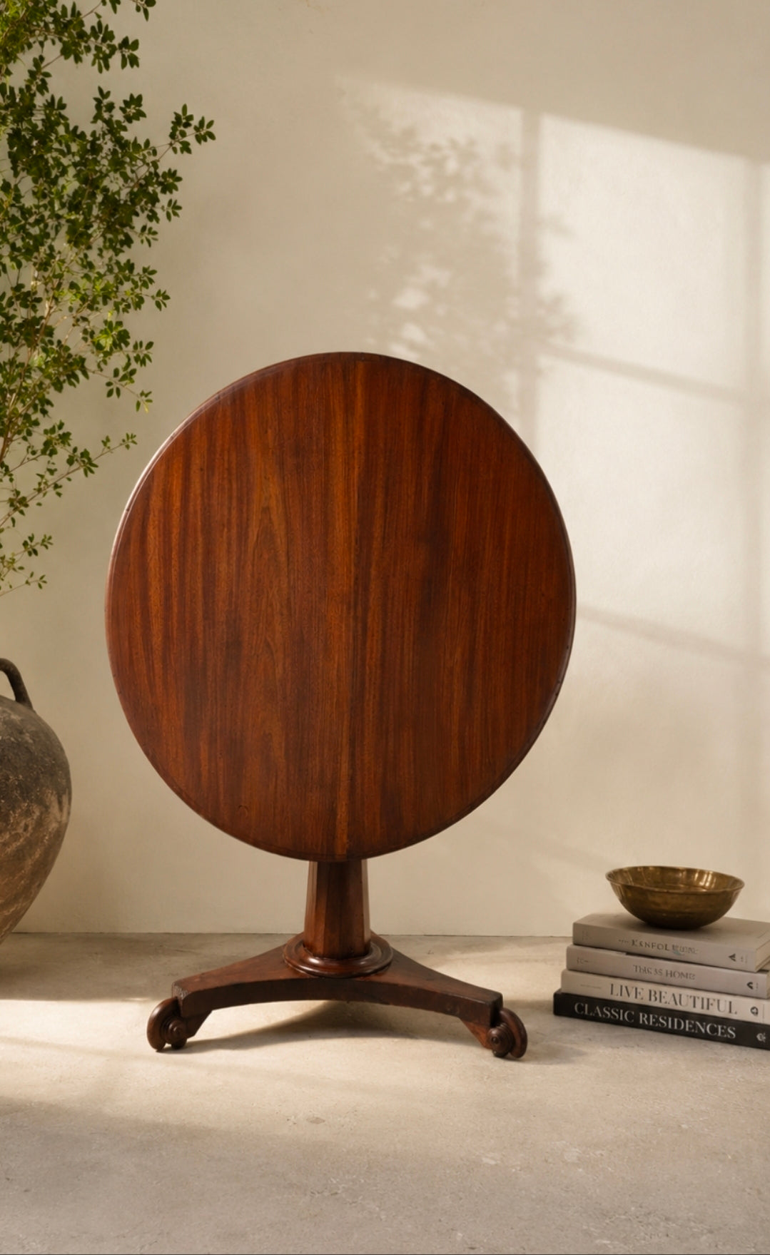 William IV Mahogany Tilt-Top Table c. 1830 - 1837