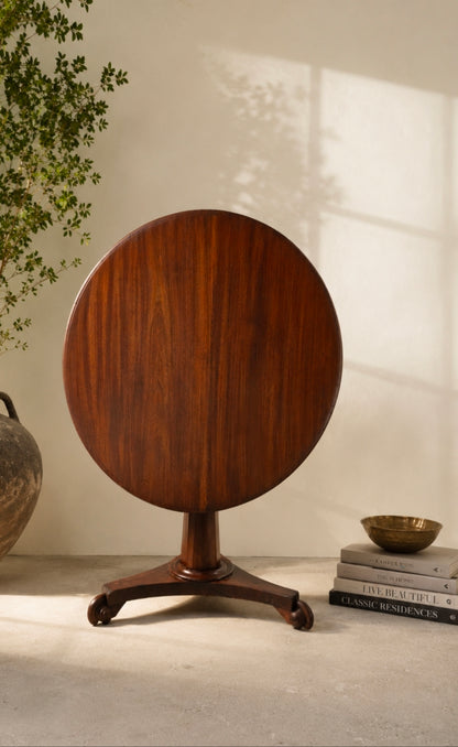 William IV Mahogany Tilt-Top Table c. 1830 - 1837